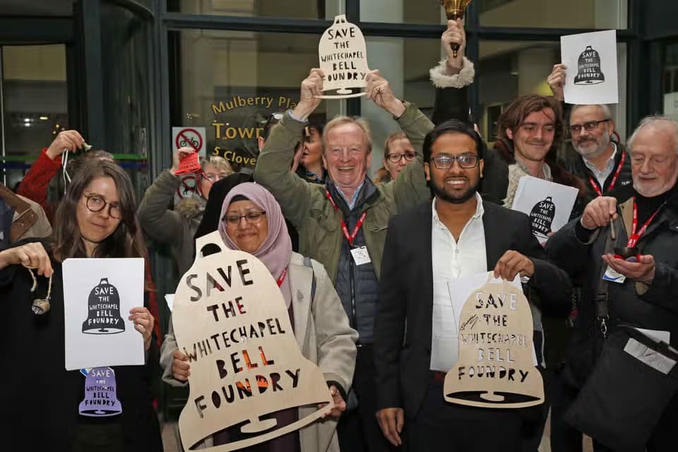 Whitechapel Bell Foundry Protest